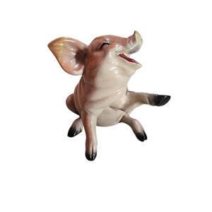 Kitty's Critters Pen Pals Pig Figurine vintage Oscar